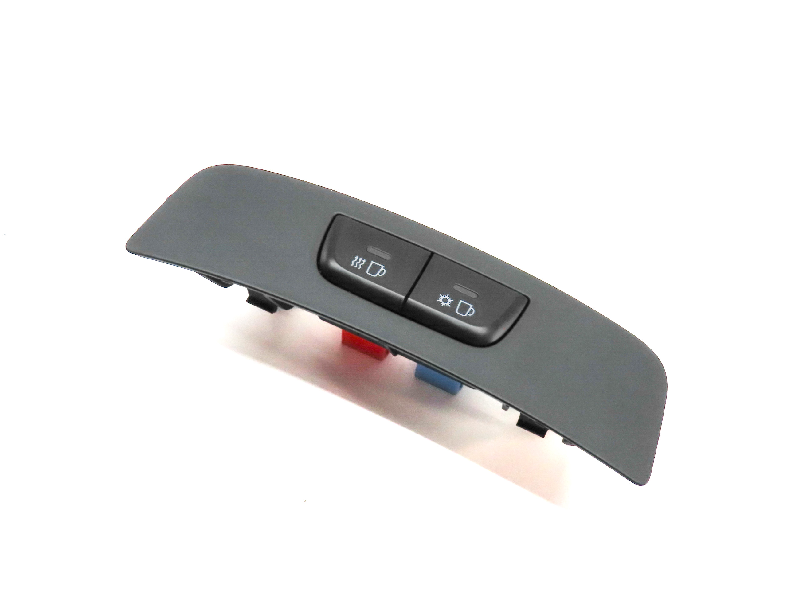 2012 AUDI Q5 (B8 8R) FRONT CUPHOLDER CUP HOLDER HEAT COOL SWITCH BUTTON PANEL — exact item pictured